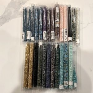 Various glass beads